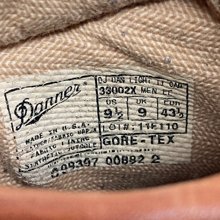 Danner ダナー 33002X DANNER LIGHT 2 CAMO GORE-TEX ダナーライト2 リアルツリー柄 ゴアテックス レースアップブーツ ブラウン sizeUS9.5 瑞穂店