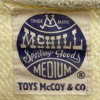 TOYS McCOY トイズマッコイ US ARMY ジップアップ スウェットカーディガン アイボリー Size M 瑞穂店
