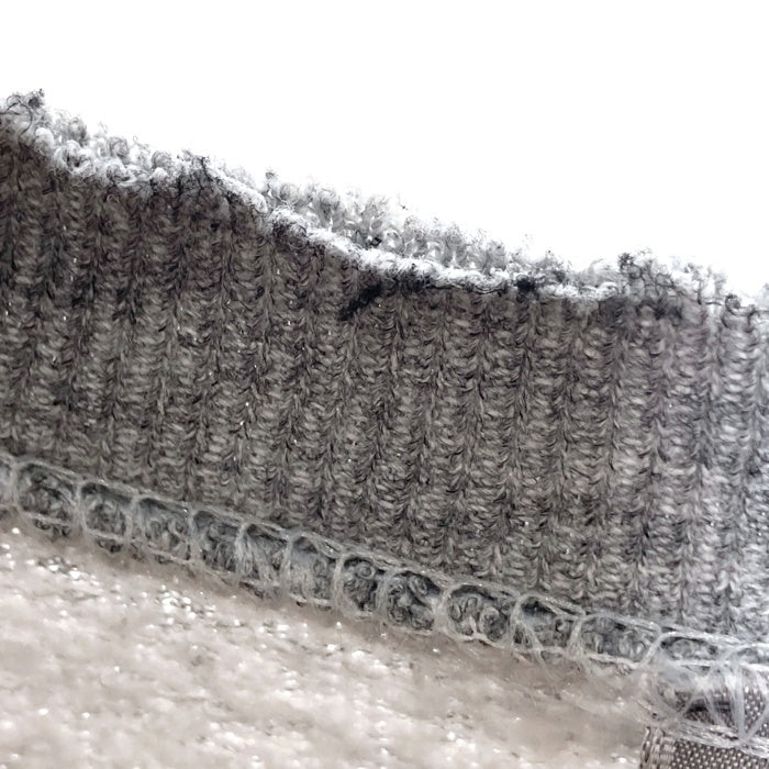 90's L.L.Bean エルエルビーン アーチロゴワッペン 前V スウェットトレーナー RUSSELLボディ USA製 グレー Size L 瑞穂店