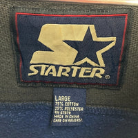 STARTER スターター MLB INDIANS スウェット トレーナー ネイビー sizeL 瑞穂店