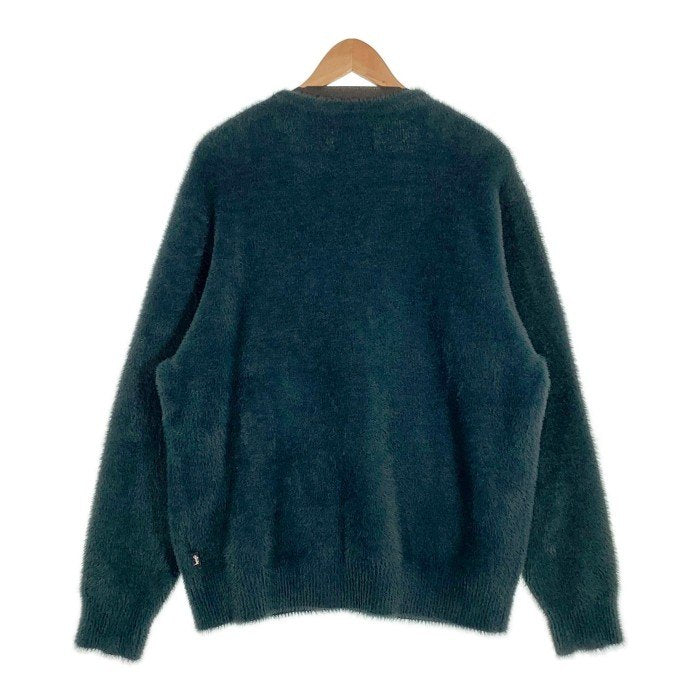 STUSSY ステューシー 22AW Shaggy Cardigan シャギーカーディガン グリーン Size L 福生店