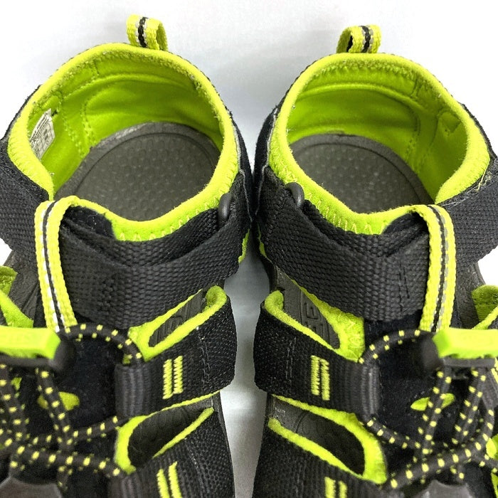 KEEN キーン NEWPORT ニューポート サンダル ブラック ライムグリーン size不明 瑞穂店