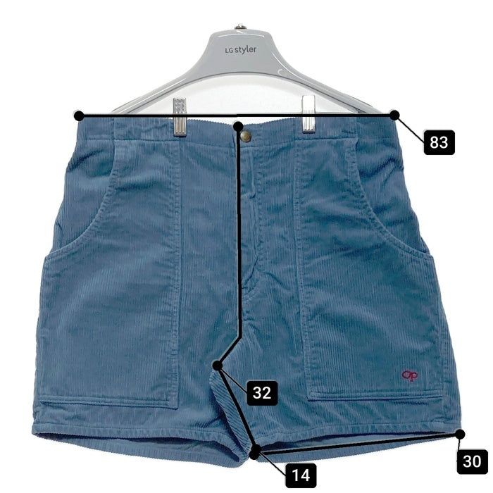 OP オーシャンパシフィック コーデュロイ ショートパンツ ブルー SizeXL 瑞穂店