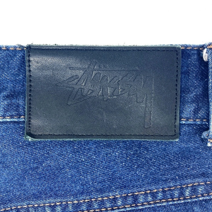STUSSY ステューシー ストレートデニムパンツ インディゴ ジッパーフライ Size 30 瑞穂店