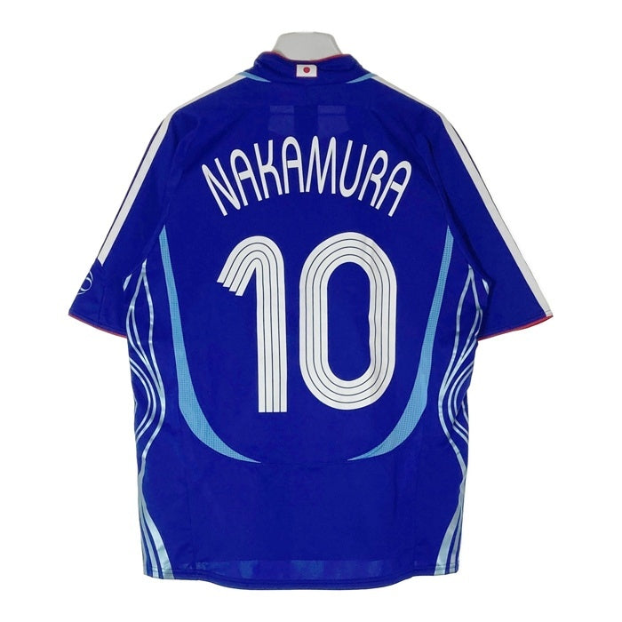 adidas アディダス JD1039 サッカー 日本代表 ユニフォーム 半袖 ＃10 中村 ブルー sizeM 瑞穂店