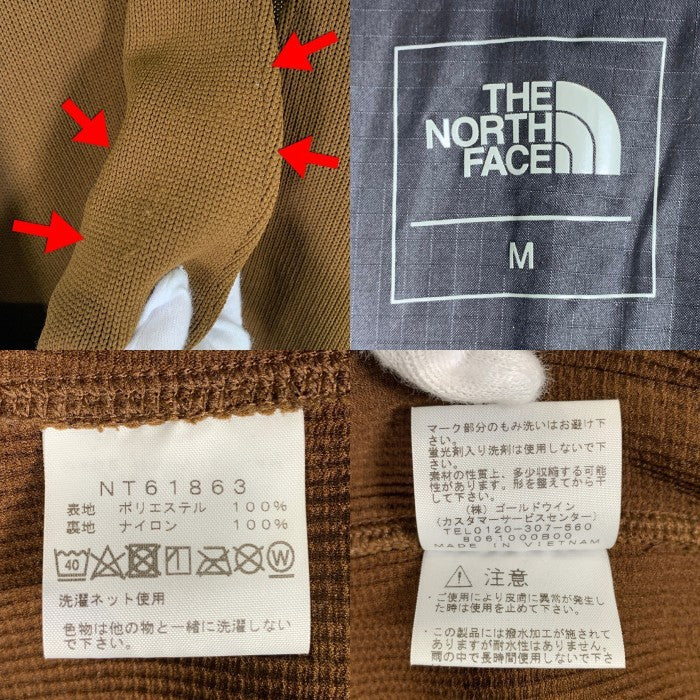 THE NORTH FACE ノースフェイス EXPLORE TEKSWEATER CARDIGAN エクスプローラーテックセーター カーディガン ブラウン NT61863 Size M 福生店