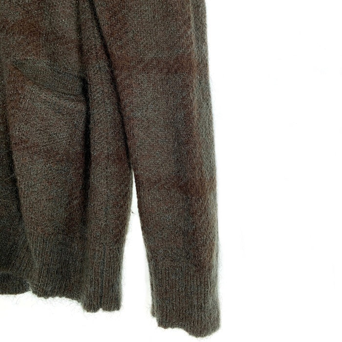 BURBERRY BLACK LABEL バーバリー ブラック レーベル モヘア混カーディガン グリーン D1N82-414-78 Size 3 福生店