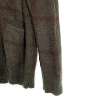 BURBERRY BLACK LABEL バーバリー ブラック レーベル モヘア混カーディガン グリーン D1N82-414-78 Size 3 福生店