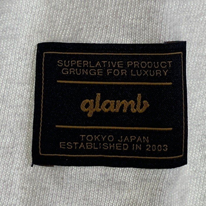 glamb グラム プルオーバースウェットパーカー ホワイト 薄手 GB0418/CS11 Size 3 福生店