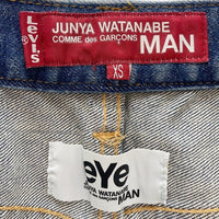 eye JUNYA WATANABE COMME des GARCONS MAN ジュンヤワタナベ コムデギャルソンマン Levi's リーバイス WC-P909 AD2018 510 パッチワーク デニムパンツ ジーンズ インディゴ SizeS 瑞穂店