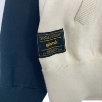 glamb グラム Jan knit jersey ジャンニットジャージ ジップアップ ホワイト GB0118/KNT07 Size 3 福生店