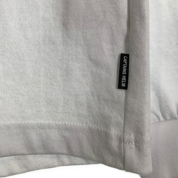 CAPTAINS HELM キャプテンズヘルム SYL LOGO L/S TEE ロゴプリント ロングスリーブTシャツ 長袖 ホワイト CH23-SP-T02 Size  L 福生店