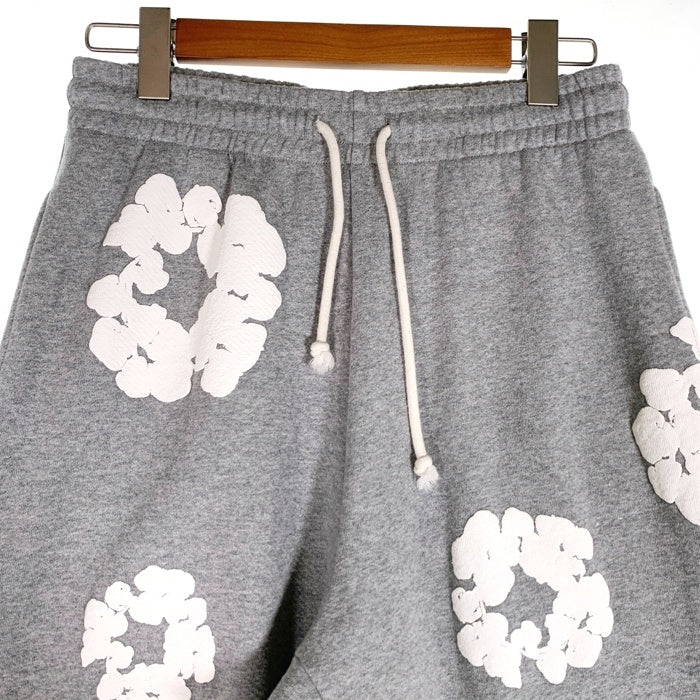 DENIM TEARS デニムティアーズ The Cotton Wreath Sweat Pants コットン リース スウェットパンツ グレー Size S 福生店