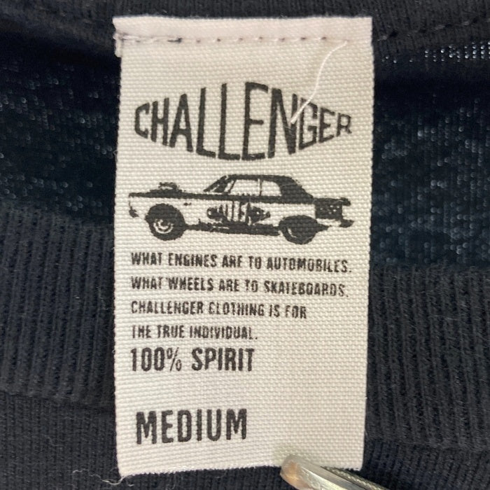 CHALLENGER チャレンジャー RIBERA ロングスリーブTシャツ プリント ブラック sizeM 瑞穂店