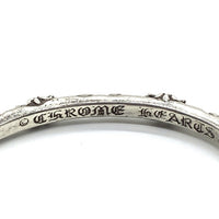 Chrome Hearts クロムハーツ SBT BANGLE スクロールバンド バングル クロス SV925 福生店