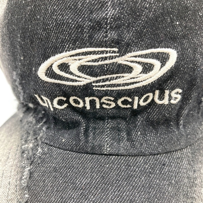 unconscious アンコンシャス デストロイ加工 キャップ ブラック 瑞穂店