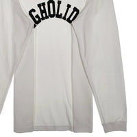 TMT ティーエムティー BIGHOLIDAY プリント ロングスリーブTシャツ ホワイト Size L相当 福生店