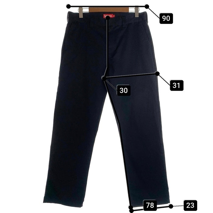 SUPREME シュプリーム 20SS Work Pant ワークパンツ チノパン ブラック Size 34 福生店