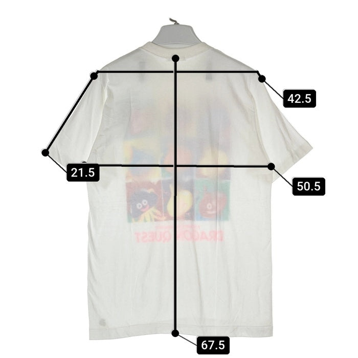 ドラゴンクエスト スライム アイロンプリント Tシャツ ホワイト sizeL  2 瑞穂店