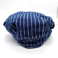 JOE McCOY ジョーマッコイ 8HOUR UNION ウォバッシュストライプ ワークキャップ ネイビー Size 7 1/2 福生店