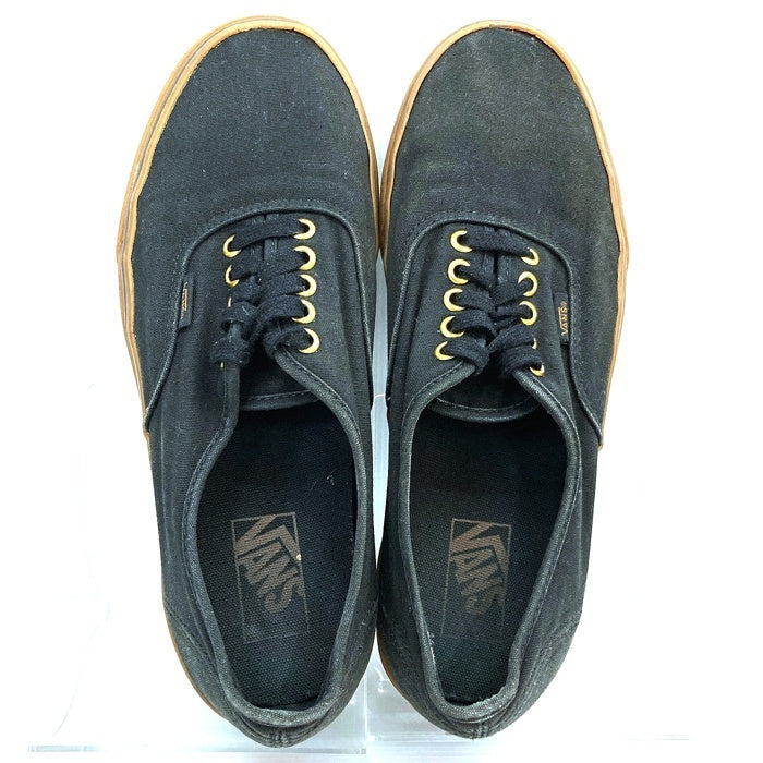 VANS ヴァンズ AUTHENTIC ガムソール ブラック size27cm※ソール減りあり 瑞穂店