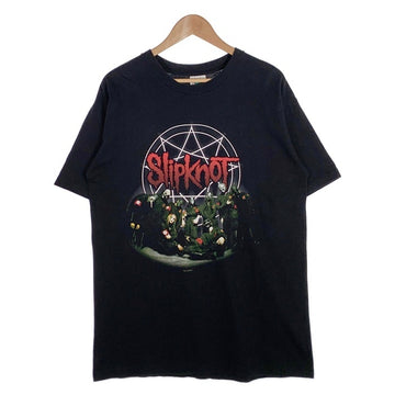 00's Slipknot スリップノット ダブルサイドプリント Tシャツ ブラック 2001コピーライト Tour Champ メキシコ製 Size L 福生店