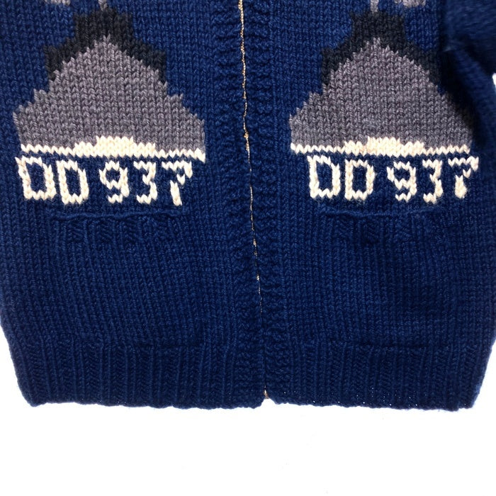 Gizemo Lightning ライトニングプロデュース USN カウチンセーター ネイビー Size M 瑞穂店