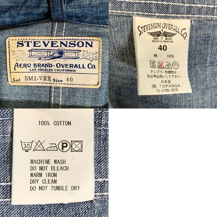 STEVENSON OVERALL スティーブンソンオーバーオール Switchman