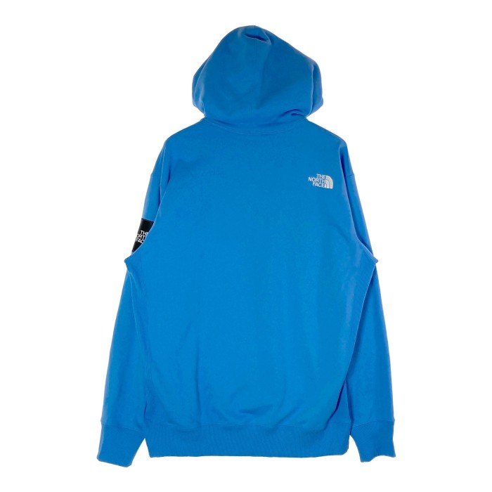 THE NORTH FACE ザノースフェイス  NT12333 SQUARE LOGO HOODIE スクエアロゴフーディ パーカー SC スーパーソニックブルー sizeL 瑞穂店