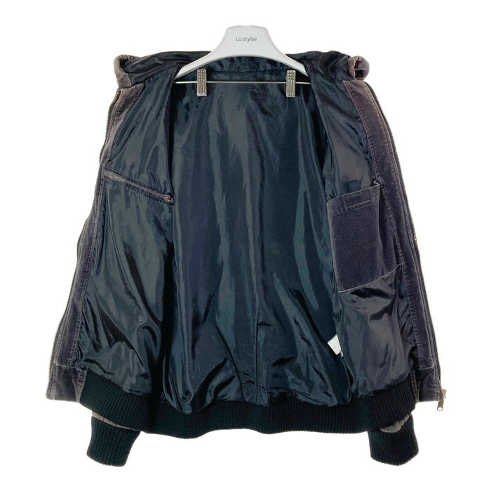 Carhartt カーハート ベロア ジップアップパーカー ブラウン size- 瑞穂店