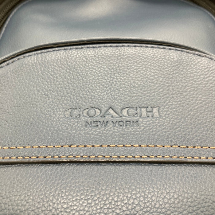 COACH コーチ F51224 ヒューストン カーフレザー ボディーバッグ ブルー 瑞穂店