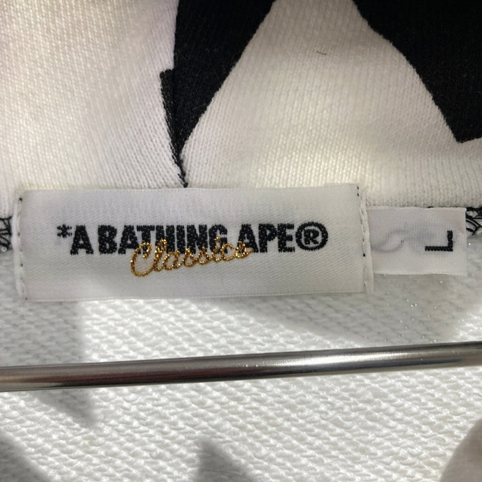 A BATHING APE アベイシングエイプ  STA full zip hoodie スター フルジップパーカー ブラック sizeL 瑞穂店