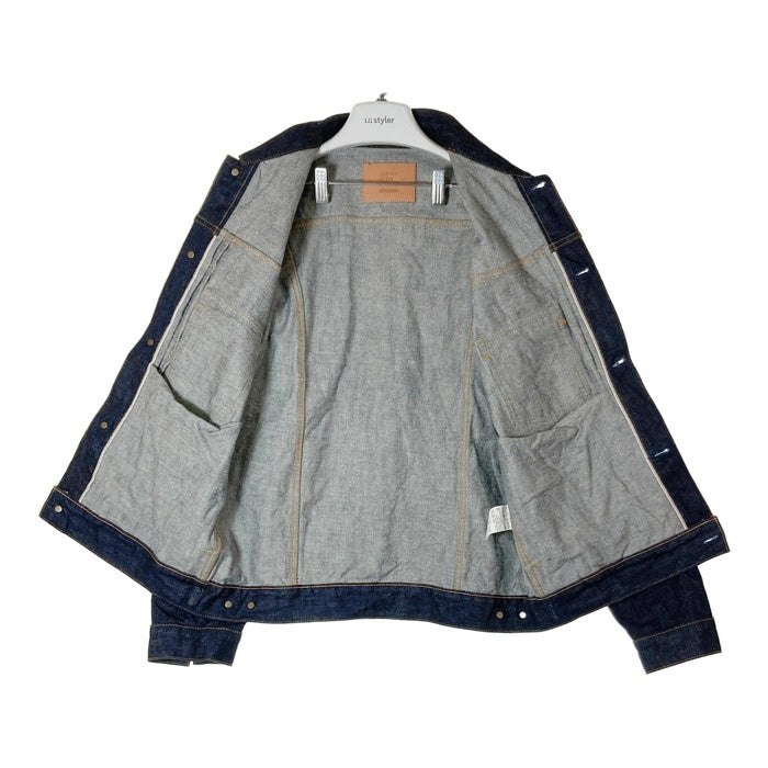JAPAN BLUE JEANS ジャパンブルーデニム JBGJ10004A 14.8oz Type 2 Denim Jacket 14.8oz ハードデニム セルヴィッチ デニムジャケット インディゴ size42 瑞穂店
