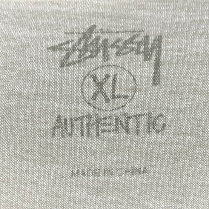 Stussy ステューシー 30周年記念 ハローキティ シャネルロゴ Tシャツ ホワイト sizeXL 瑞穂店