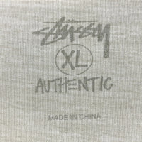Stussy ステューシー 30周年記念 ハローキティ シャネルロゴ Tシャツ ホワイト sizeXL 瑞穂店