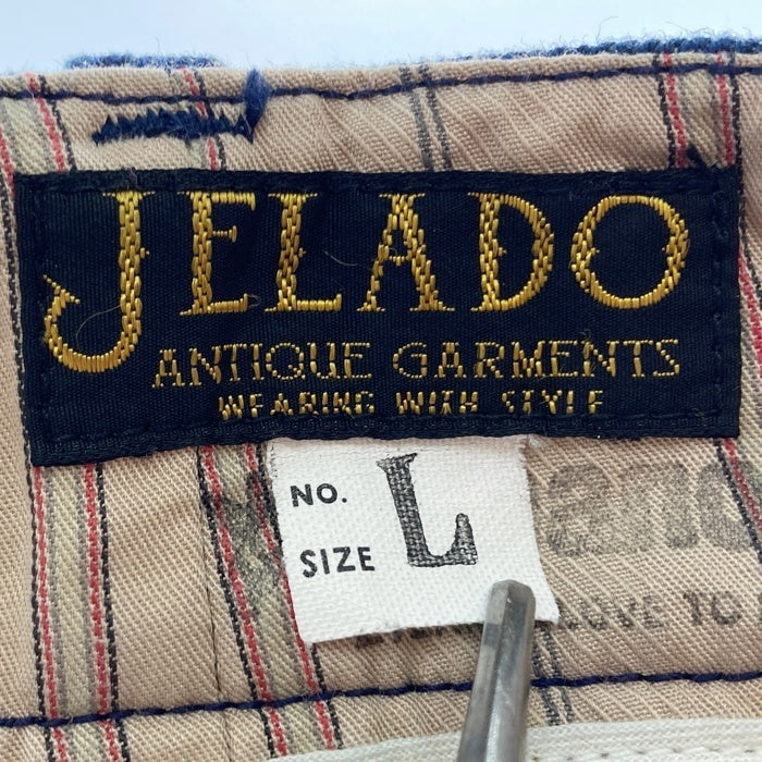 JELADO×COPANO ジェラード×コパノ JC-1021 ANTIQUE GARMENTS 9oz ネップデニム シンチバック コットントラウザーズ インディゴ sizeL 瑞穂店