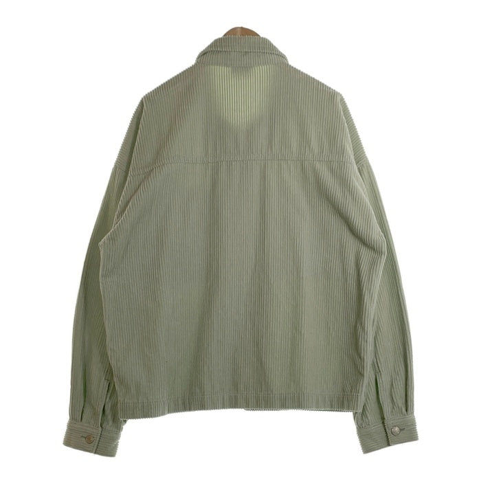 sweet sktbs スウィートスケートボード 20AW jacket zipped cord shirt コーデュロイ ジップアップジャケット ミントグリーン Size M 福生店