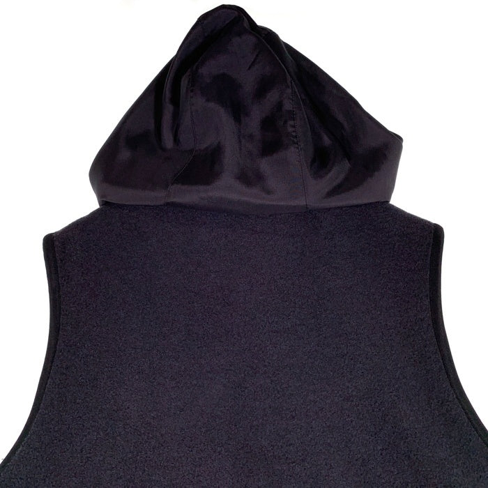 Y-3 ワイスリー M CH1 FLEECE VEST 切替 フリースベスト フード グレー GK4374 05/20 Size M 福生店