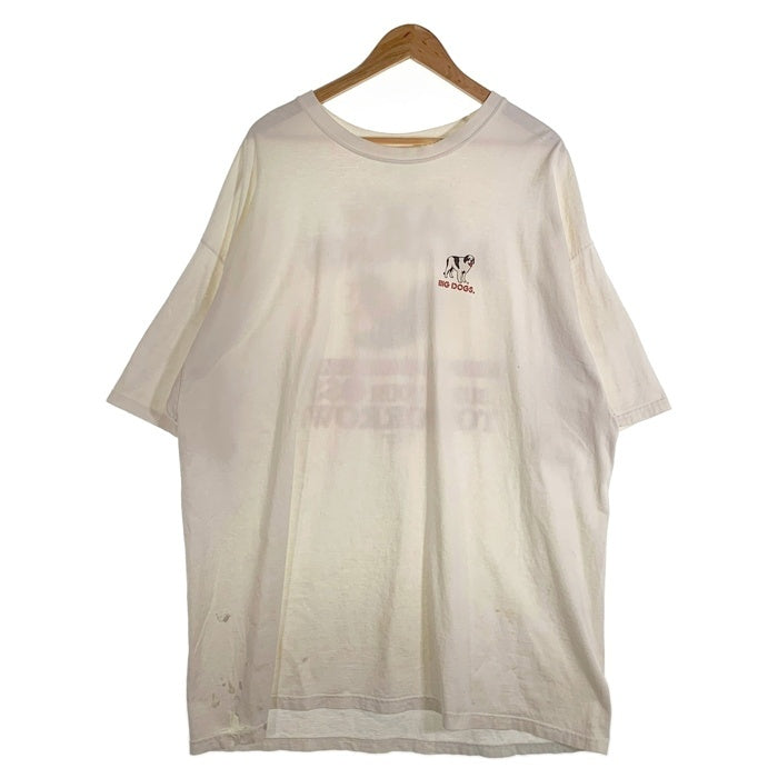 00's BIG DOGS ビッグドッグス プリントTシャツ ホワイト Size 3XL 福生店