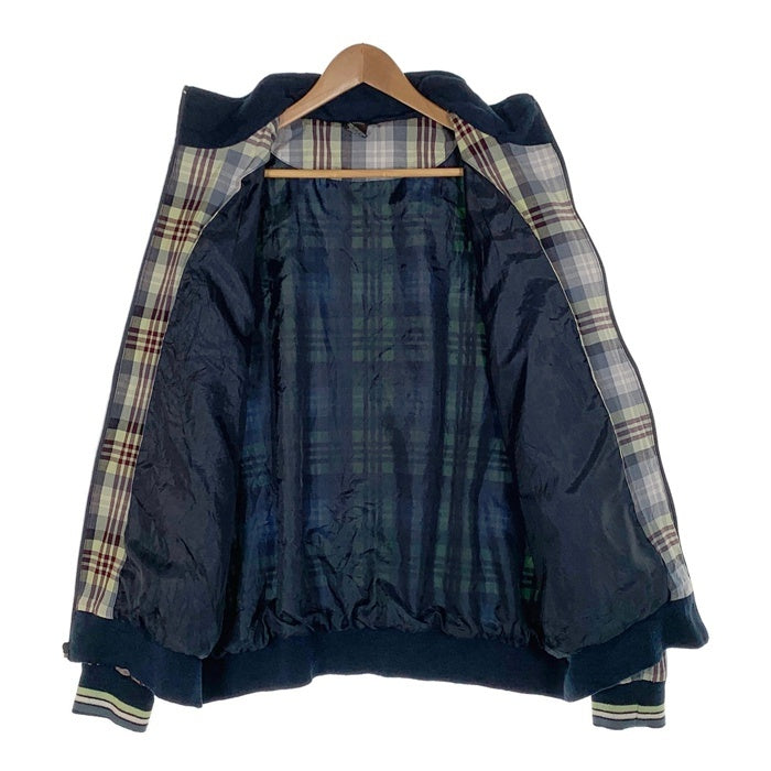 FUBU フブ チェック柄 ジップアップリブブルゾン ジャケット マルチ Size L 福生店