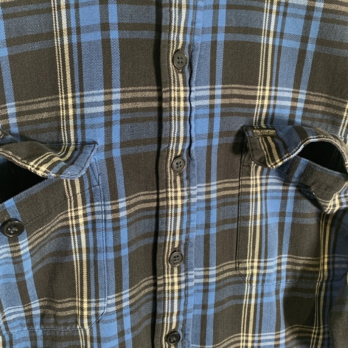 POLO SPORT ポロスポーツ SPORTSMAN チェックフランネルシャツ ブルー Size XL 福生店