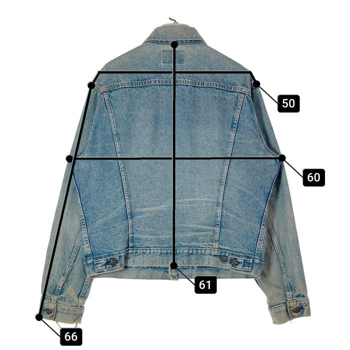 Levi's リーバイス 71506-0216 ボタン裏527 USA製 トラッカージャケット Gジャン ライトインディゴ size46L 瑞穂店