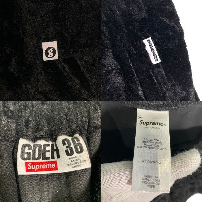 SUPREME シュプリーム 25SS GOODENOUGH グッドイナフ Crushed Rayon Cargo Short クラッシュドレーヨン カーゴショーツ ショートパンツ ブラック Size 36 福生店