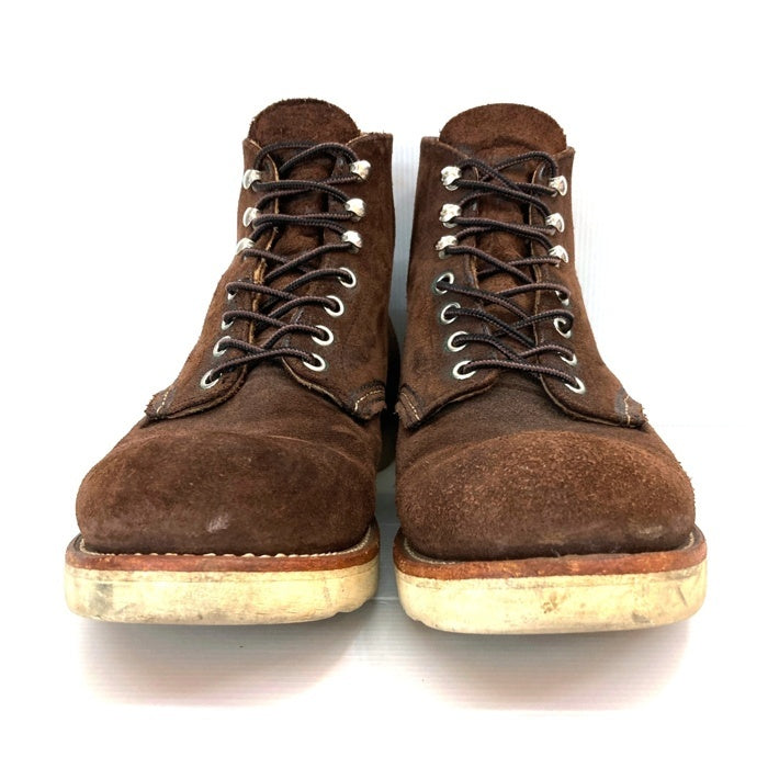 RED WING レッドウィング 8164 6 CLASSIC ROUND TOE クラシックラウンドトゥ スウェード ワークブーツ ブラウン 11年 Size 8.5D (26.5cm) 瑞穂店