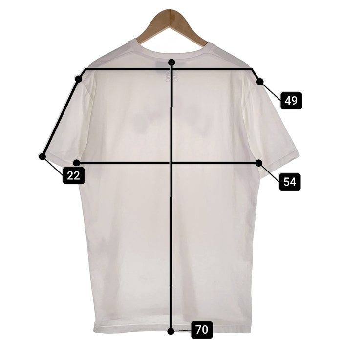 LOEWE ロエベ 23SS 刺繡アーチロゴ Tシャツ ホワイト H616Y22X54 Size S 福生店