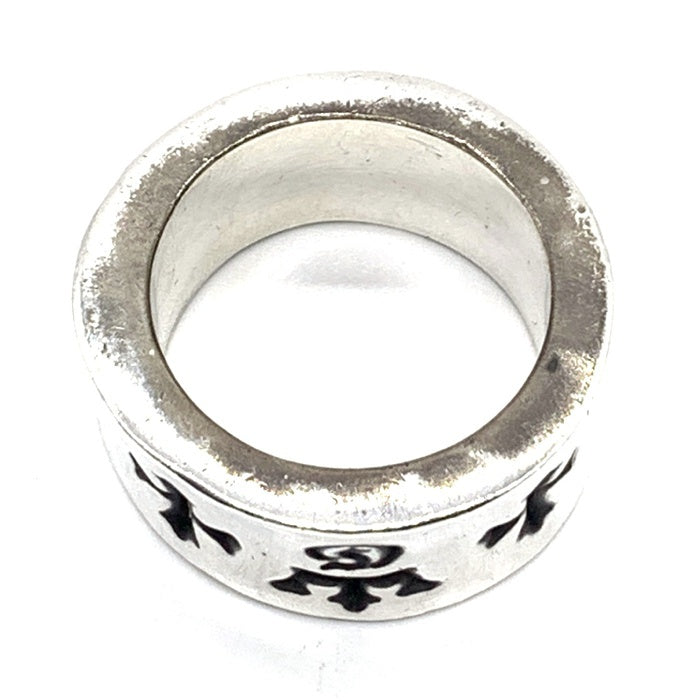 GABORATORY ガボラトリー G&Crown & Gothic Cross Wide Cigar Band Ring シルバーリング ガボール SV925 Size 27号 福生店