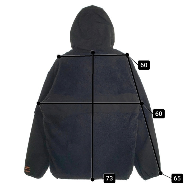 TIGORA ティゴラ BEAMS DESIGN ハーフジップ プルオーバーフリースジャケット パーカー ブラック TR-9P1701FJ Size XL 福生店