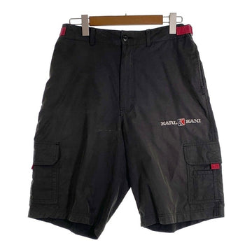KARL KANI カールカナイ コットン ナイロン カーゴショーツ ショートパンツ チャコールグレー Size L(34) 福生店