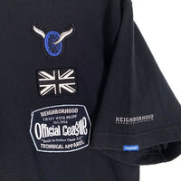 NEIGHBORHOOD ネイバーフッド WAPPEN TEE ワッペン 半袖 Tシャツ ブラック Size L相当 福生店