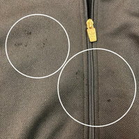 adidas アディダス 90's デサント社製 トラックジャケット ブラック sizeXO※フロントダメージ有 瑞穂店